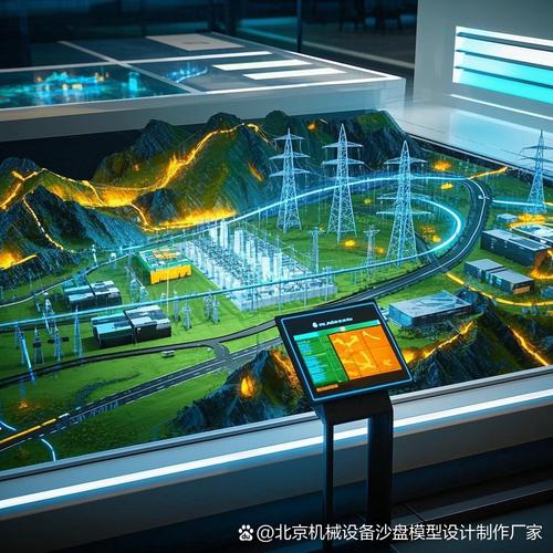 智慧电力三维可视化电子沙盘 开启智能电网新视界与数据处理服务